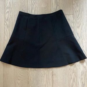 J. Crew black skirt, fully lined. NWOT